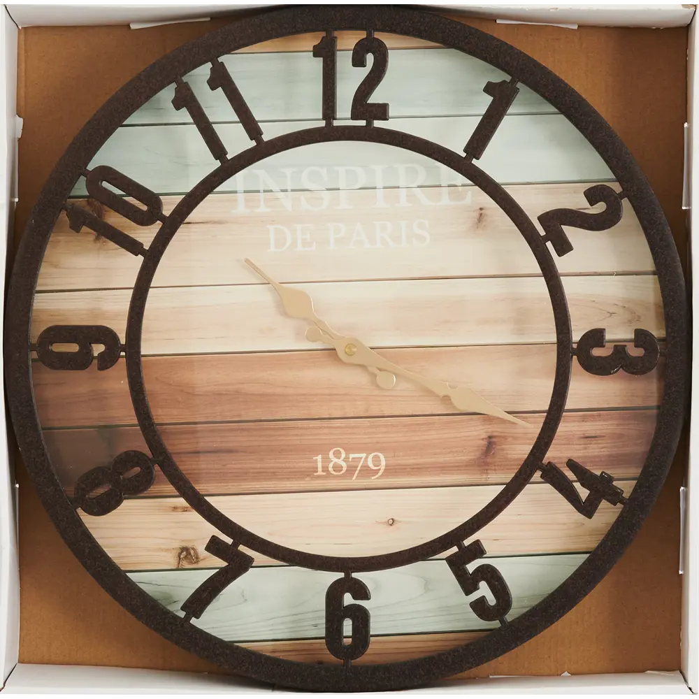 Часы настенные Dream River DMR 6121 круглые D40.6 см цвет черный STLM-2021313 - Вид №5