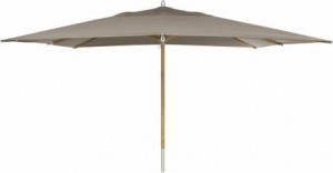 MNST1301 Зонтик teak центральный полюс teak 300x400 серо-коричневый Manutti Umbrellas
