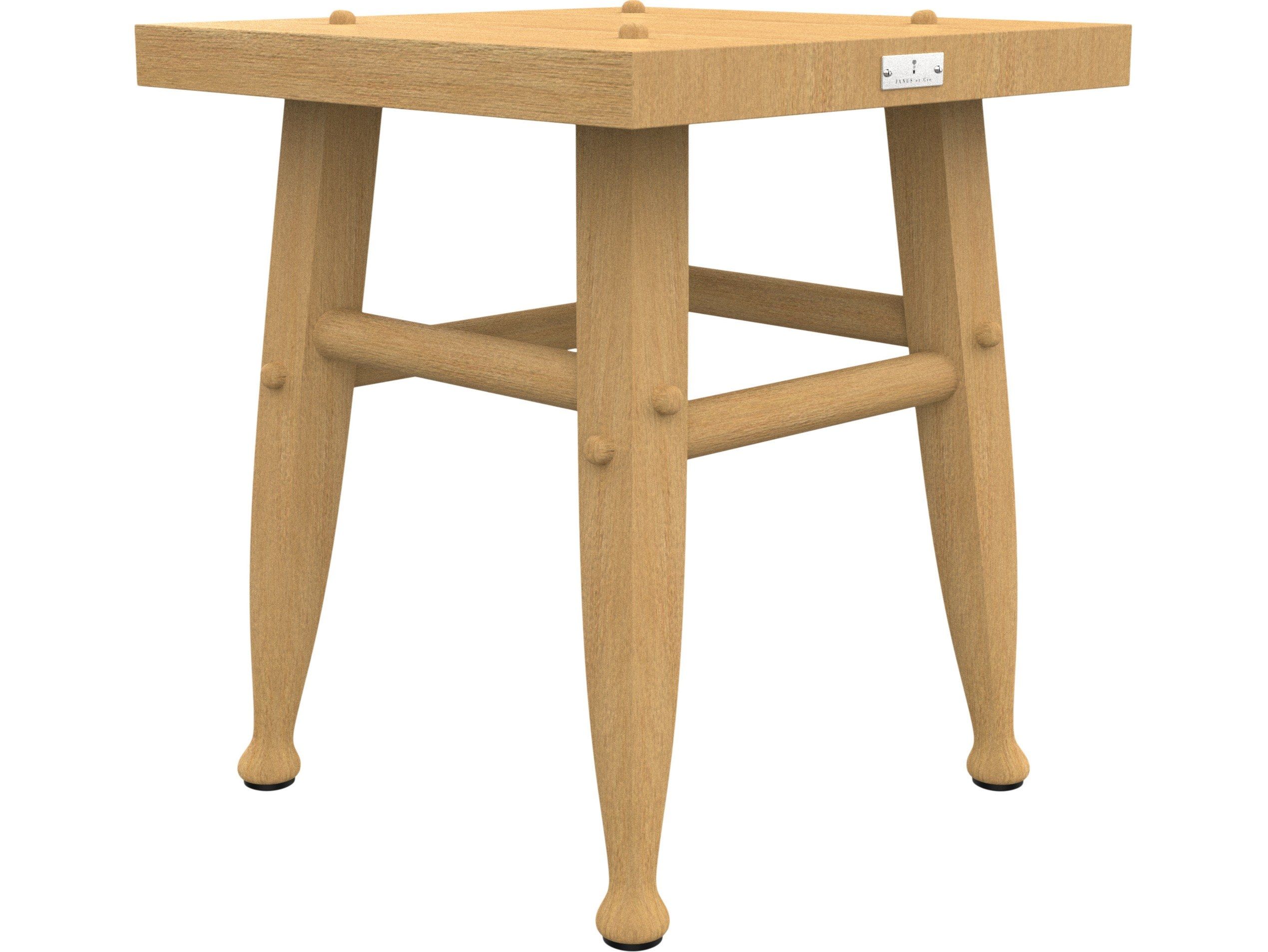 Квадратный стол из тикового дерева JANUS et Cie Serengeti ARCH-00109482