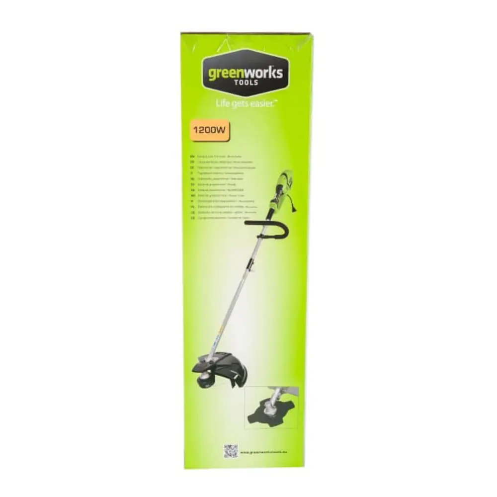 Электрический триммер Greenworks 1200 Вт с наплечным ремнем 83139707 STLM-0039288 - Вид №8
