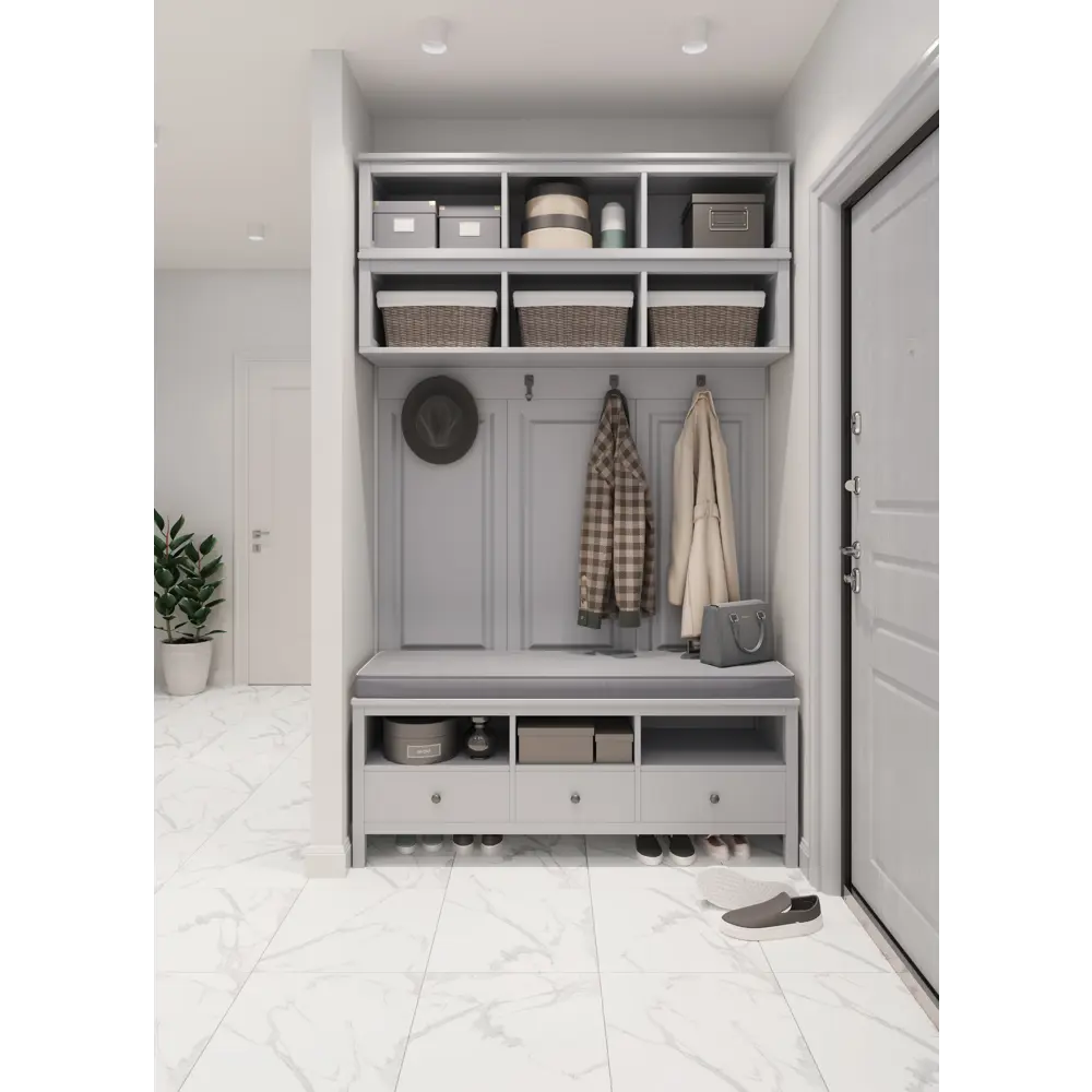 Керамогранит LB Ceramics Альберезе 45x45 см 1.62 м² матовый цвет белый STLM-2063312 - Вид №4