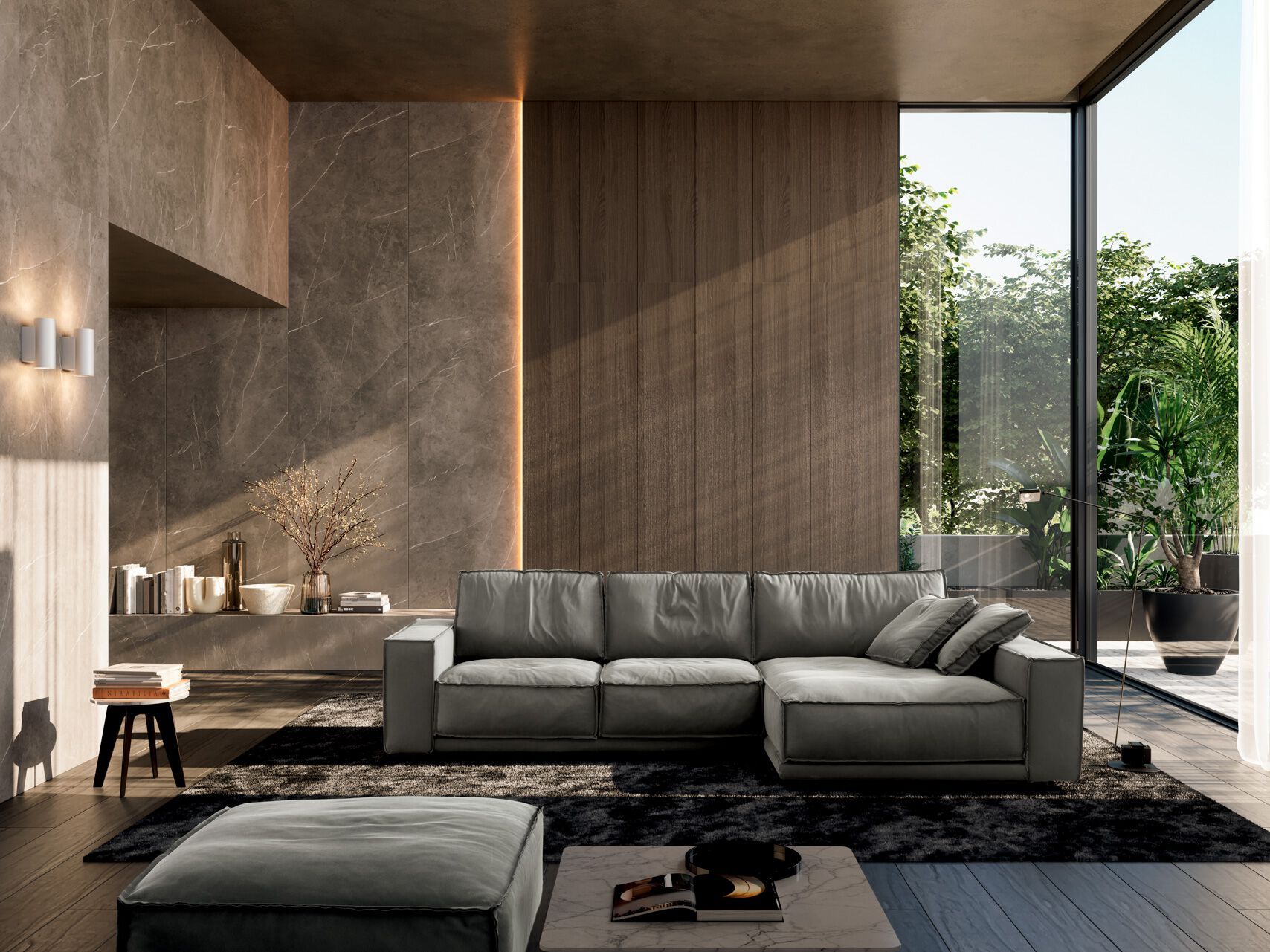 Секционный диван с полуостровом VALENTINI Rafael New ARCH-00121908 - Вид №3