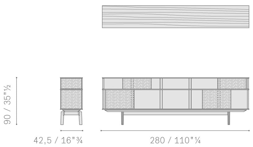 Мадия из технической ткани Poltrona Frau офис-системы управления ARCH-00057994 - Вид №29