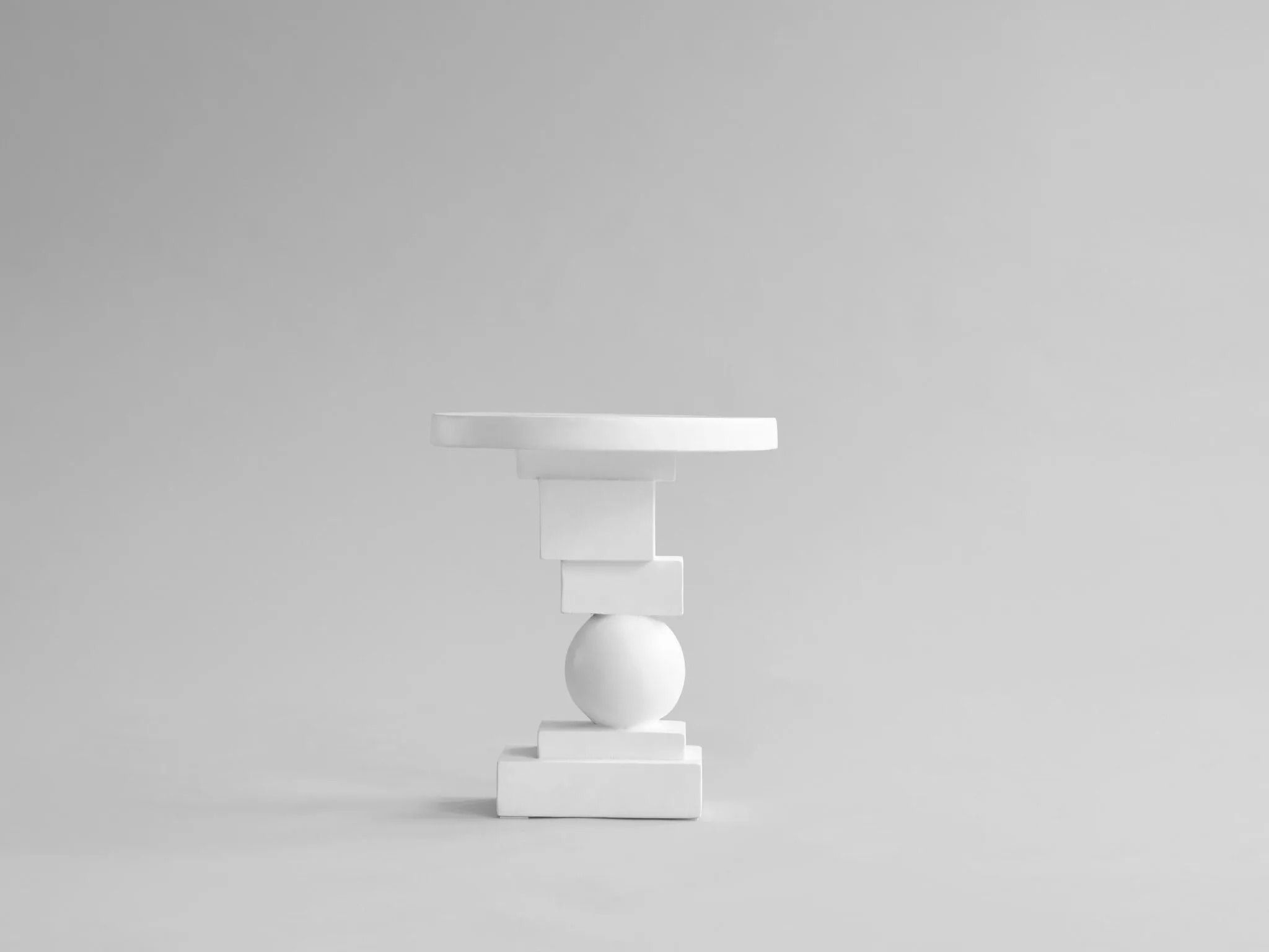 Круглый журнальный столик из волокнистого бетона 101 Copenhagen Artist ARCH-00019390 - Вид №1