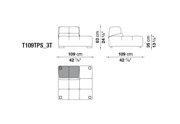 Модульный диван B&B Italia Tufty Time ARCH-00144354 - Вид №24
