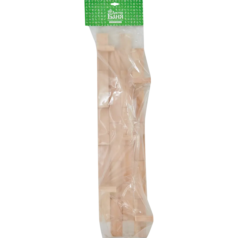 Вешалка 3D цвет кедр ДОКТОР БАНЯ STLM-2119916 - Вид №2