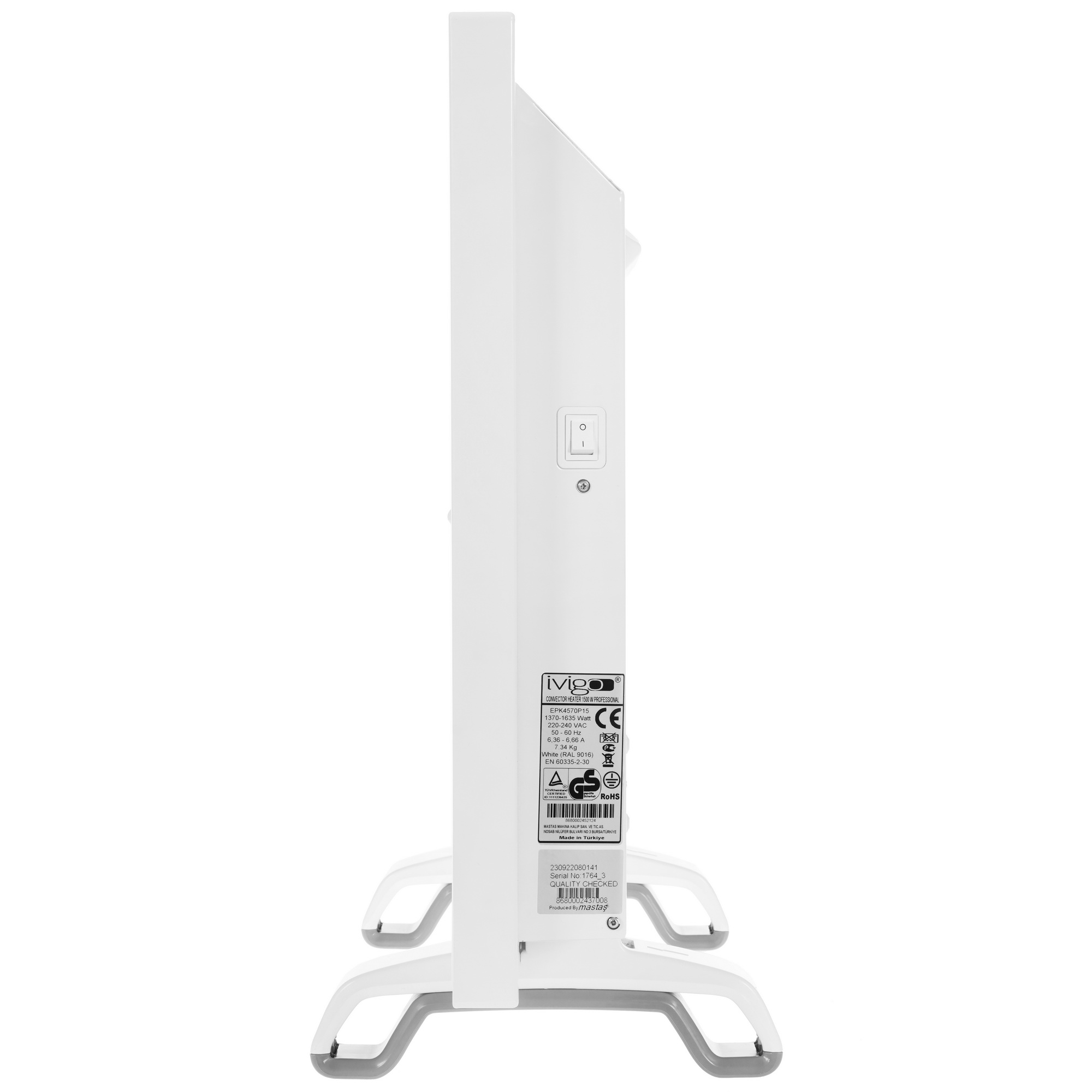 9935436 Конвектор iVigo EPK4570P15 STDN-0080954 - Вид №2