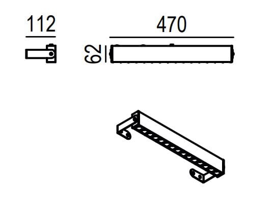 Регулируемая металлическая светодиодная настенная лампа Lucifero's рычаг ARCH-00141835 - Вид №2
