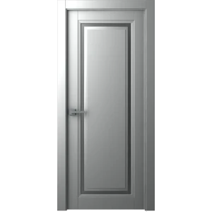 Дверь межкомнатная глухая Аурум 1 эмаль серый 2200x600 мм