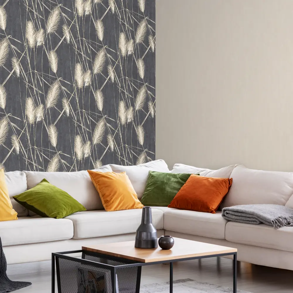 Обои флизелиновые Victoria Stenova Sensei чёрные 1.06 м VS281739 STLM-2029972 - Вид №3