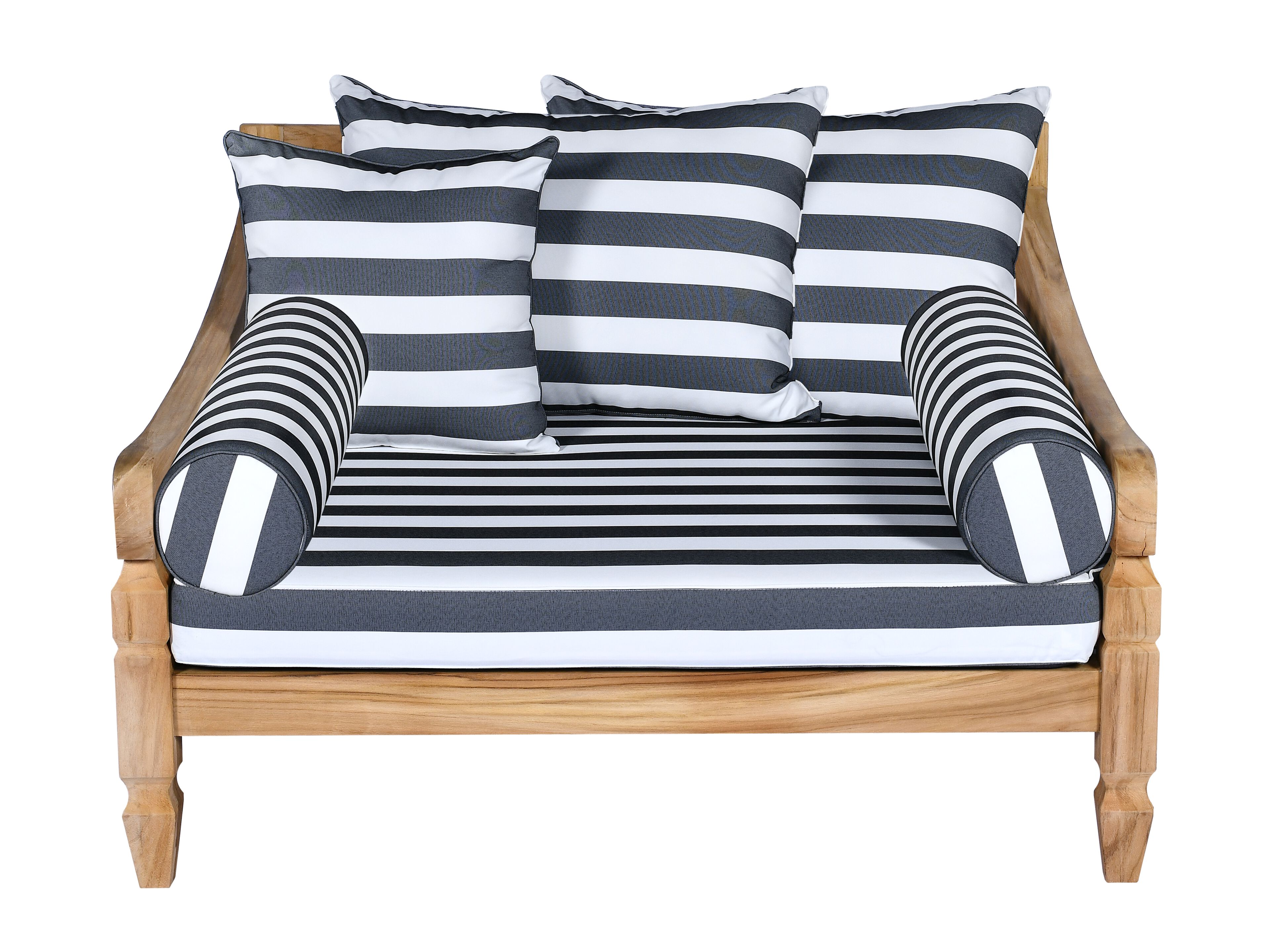 Тканевое садовое кресло с подлокотниками cbdesign Zagora ARCH-00001671