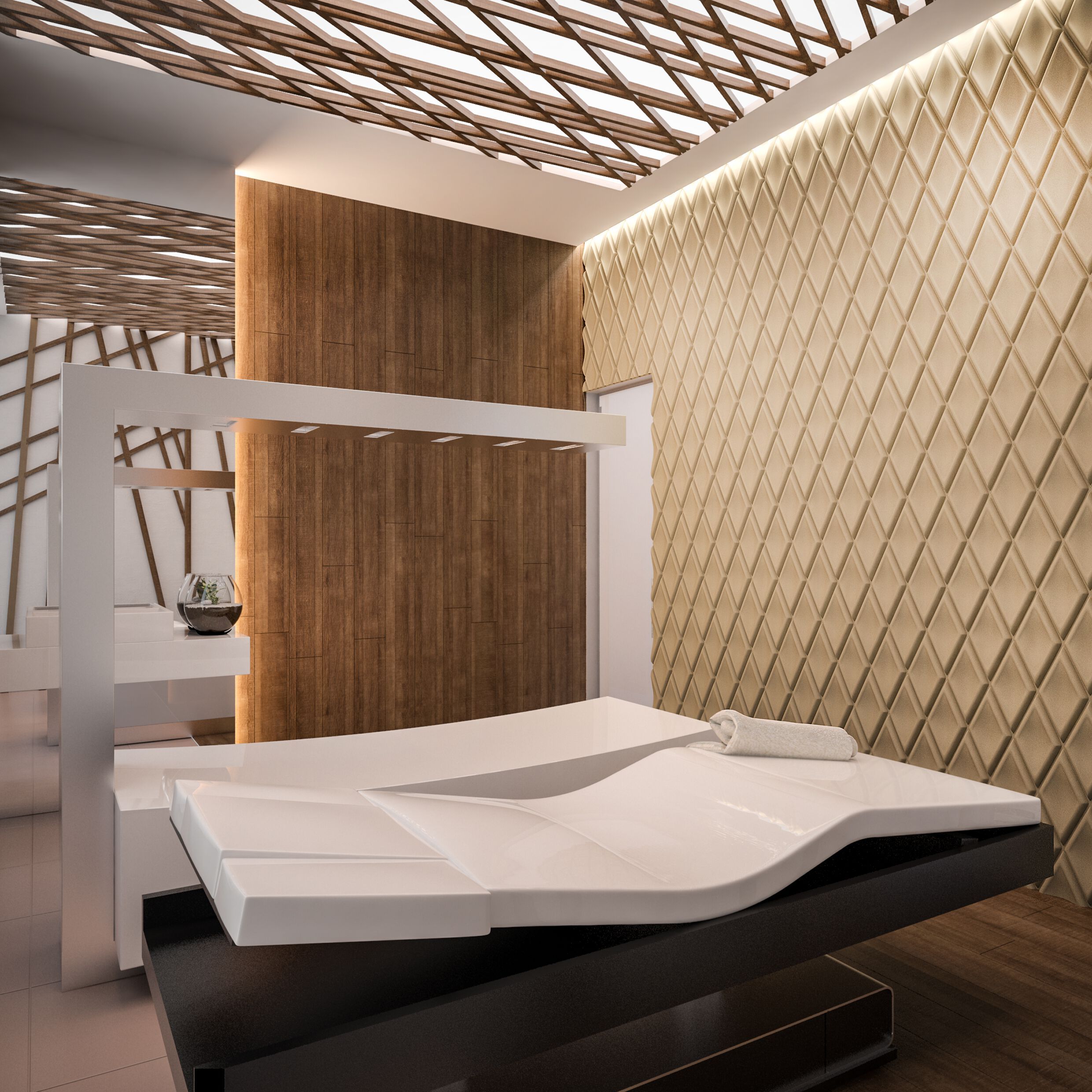 Трехмерное гипсовое покрытие WallDeco M-Modern ARCH-00020880