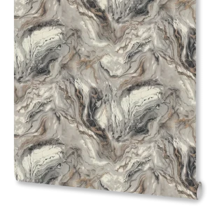 MONTE SOLARO Carmen - флизелиновые обои серые с абстрактным рисунком 89404411