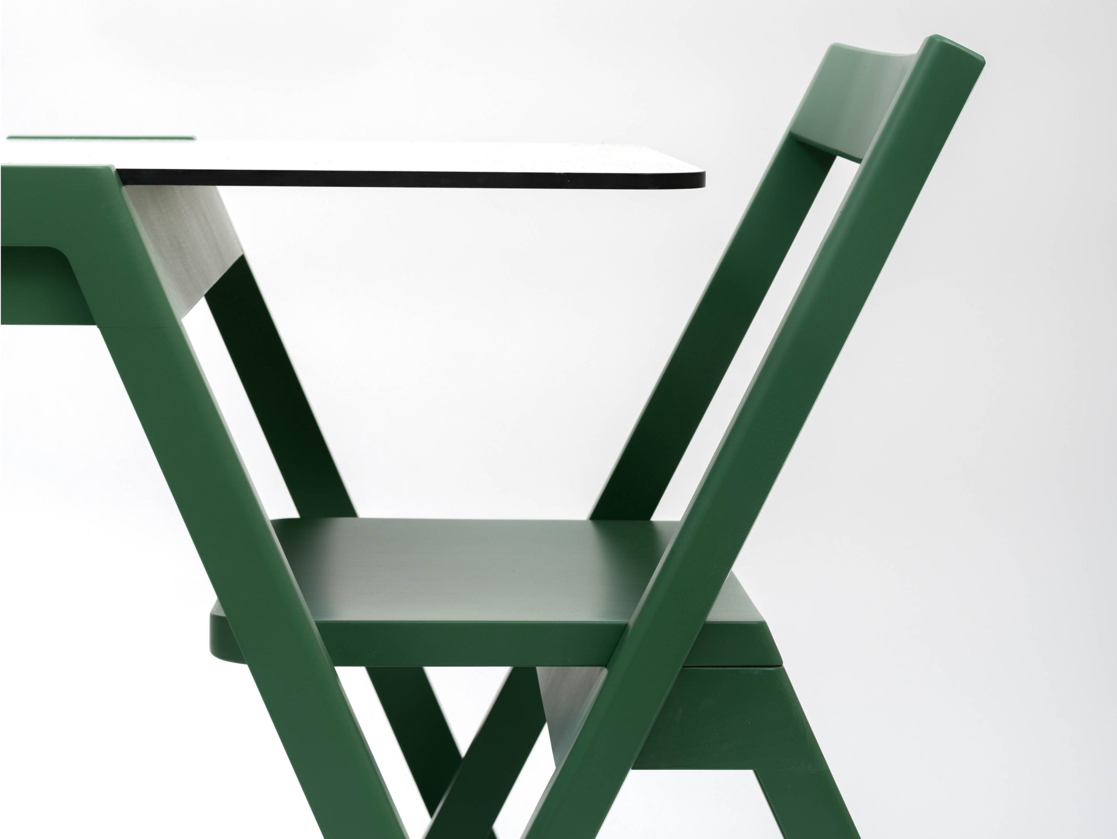 Деревянный штабелируемый стул с открытой спинкой Quinze & Milan Twix ARCH-00113943 - Вид №5