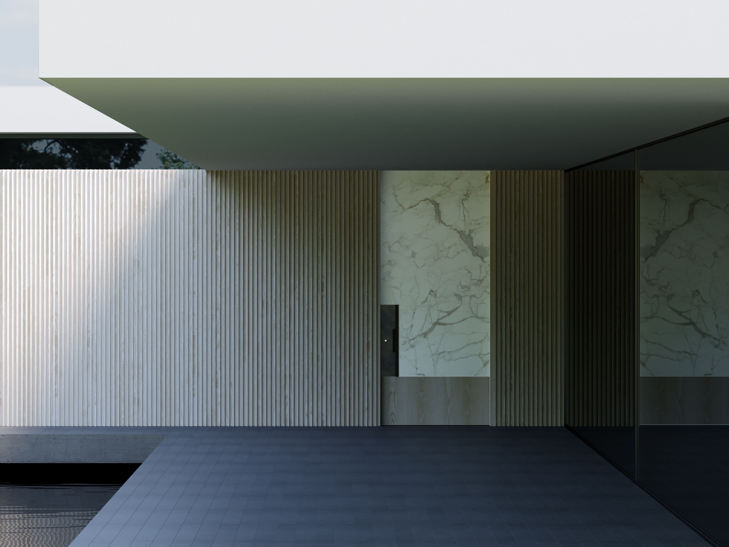 Заподлицо стены бронированная входная дверь Scrigno Archè ARCH-00152456