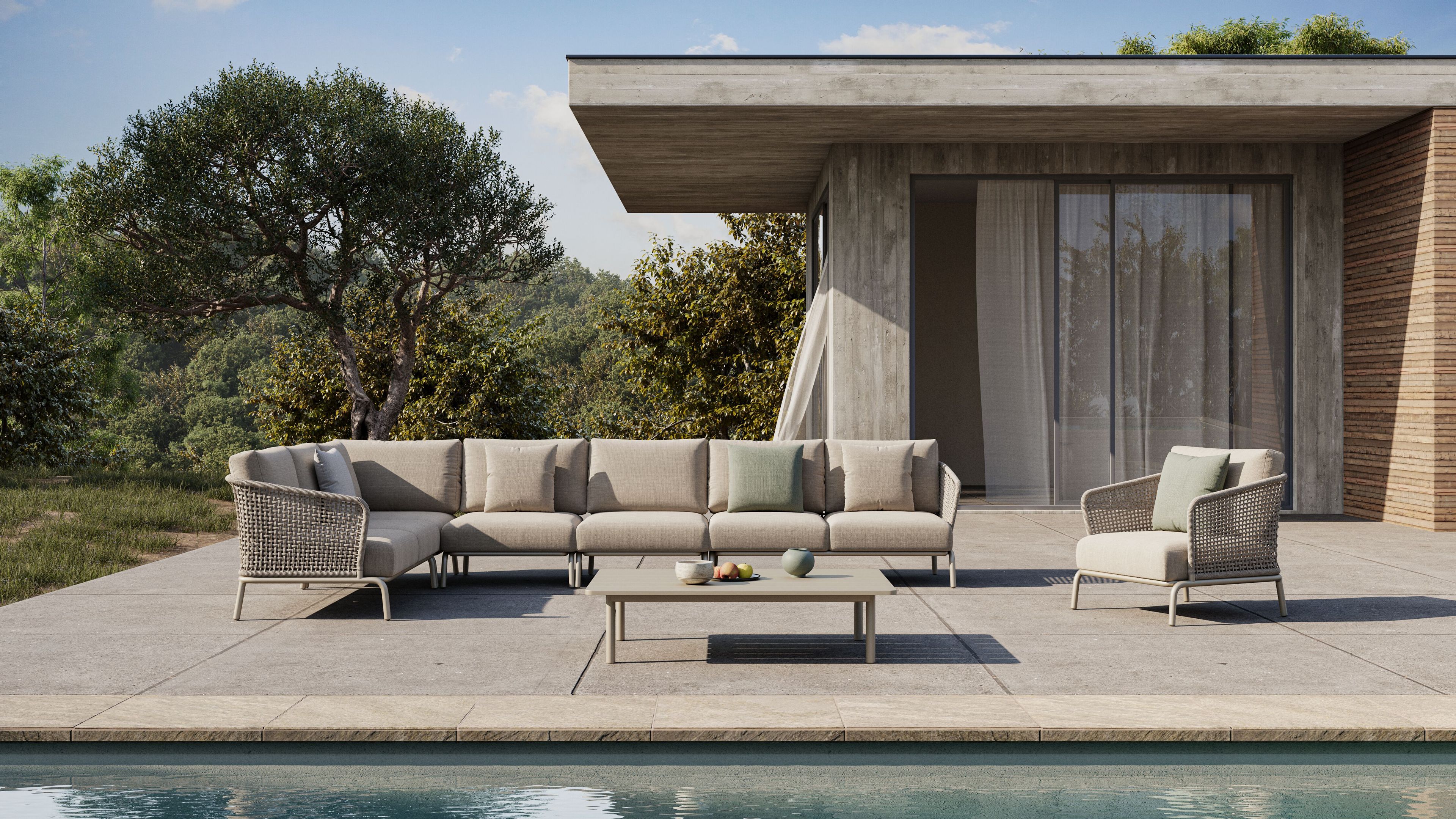 Алюминиевый садовый стул VINEKO Abrazo ARCH-00047373 - Вид №1