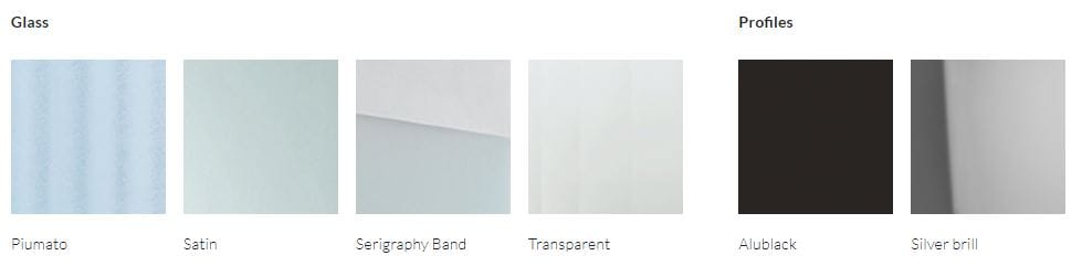 Хрустальная душевая кабина с раздвижной дверью ARBLU ARCH-00025407 - Вид №2