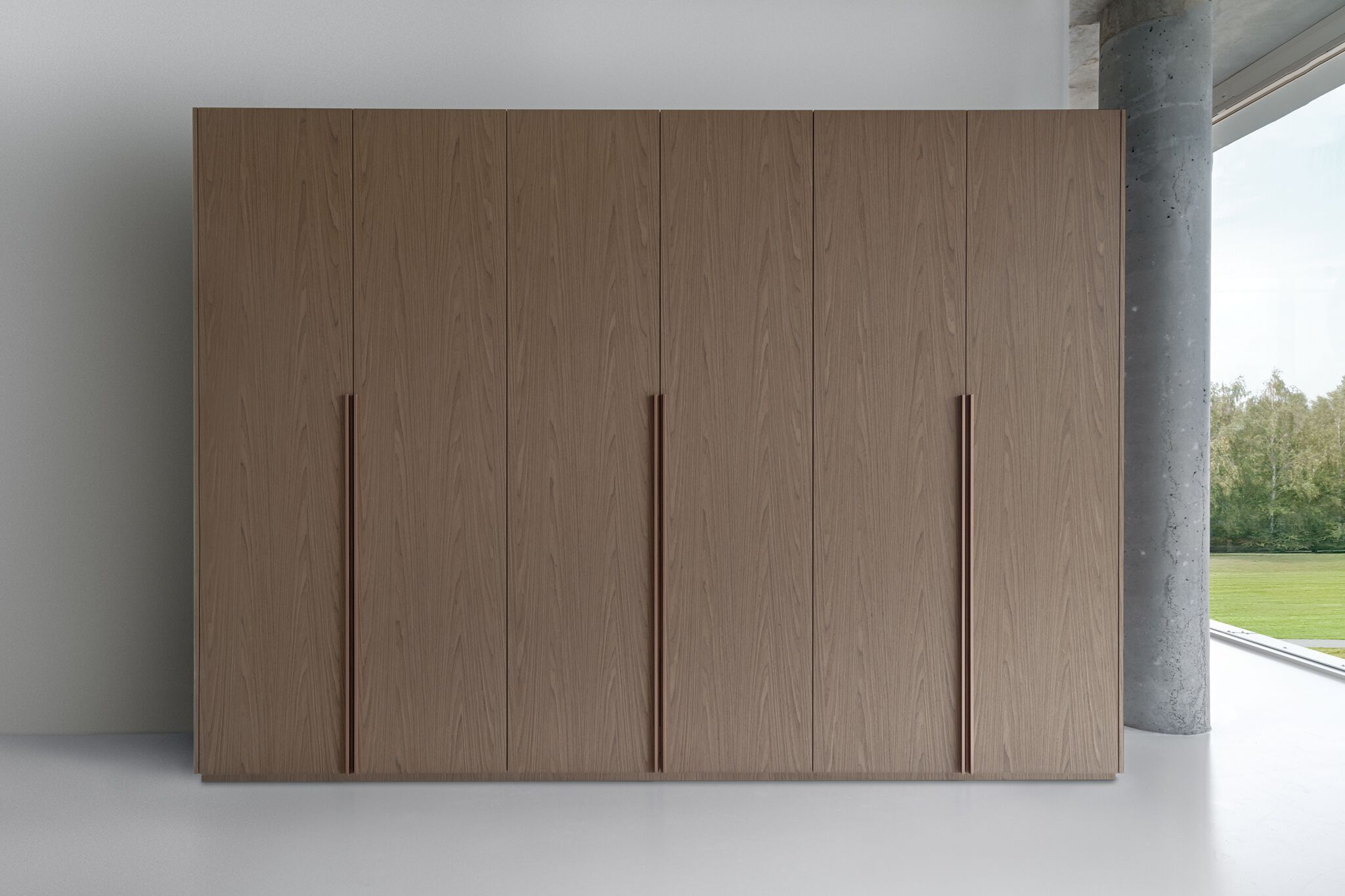 Индивидуальный деревянный шкаф со встроенным освещением Zajc W ARCH-00098040 - Вид №9