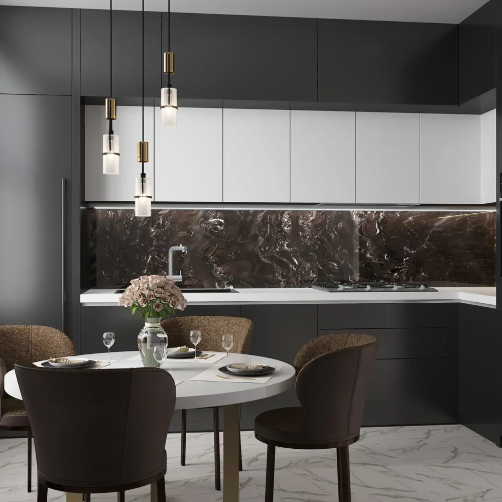 Стеновая панель Sequoia Choco 120x0.4x60 см АКП цвет коричневый ALUMOART STLM-2205360 - Вид №2