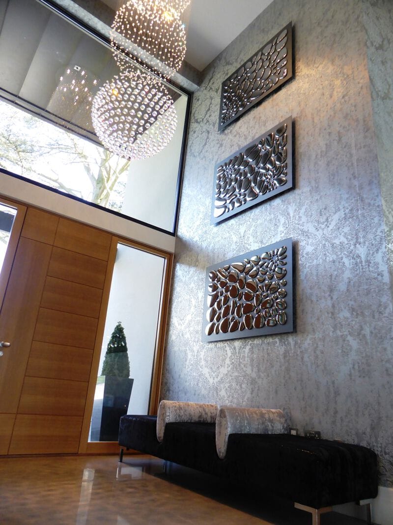 Декоративный предмет из зеркального стекла PlusObject Drops ARCH-00104432