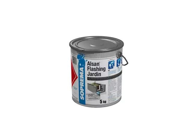 Гибридная смола на основе битума и полиуретана с антикорневыми компонентами Soprema Alsan ARCH-00092578