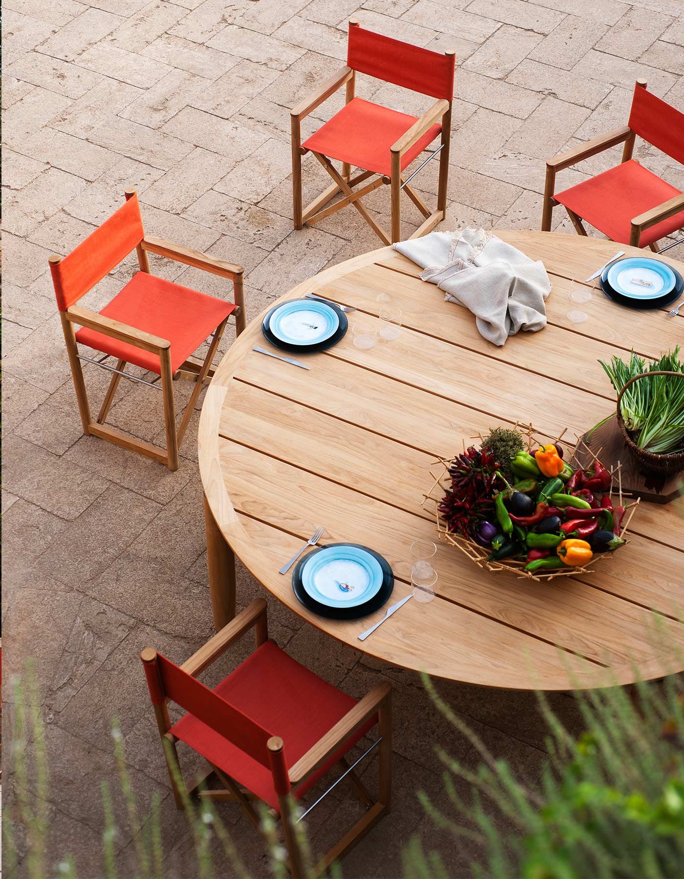 Складной садовый стул режиссера RODA ARCH-00111382 - Вид №2