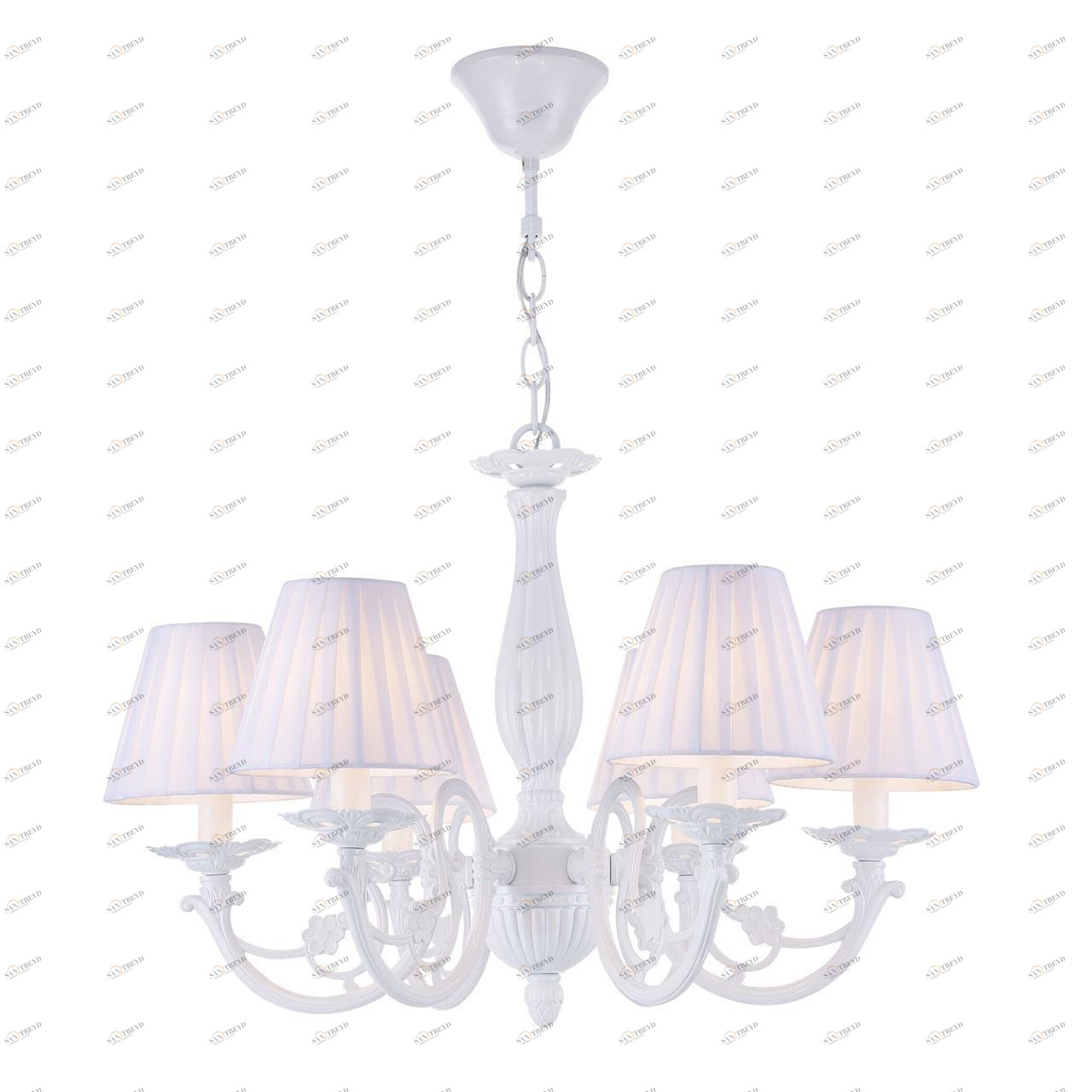 Подвесная люстра Freya Jasmine FR2686PL-06W FREYA ДИЗАЙНЕРСКИЕ, JASMINE 194343 Белый 