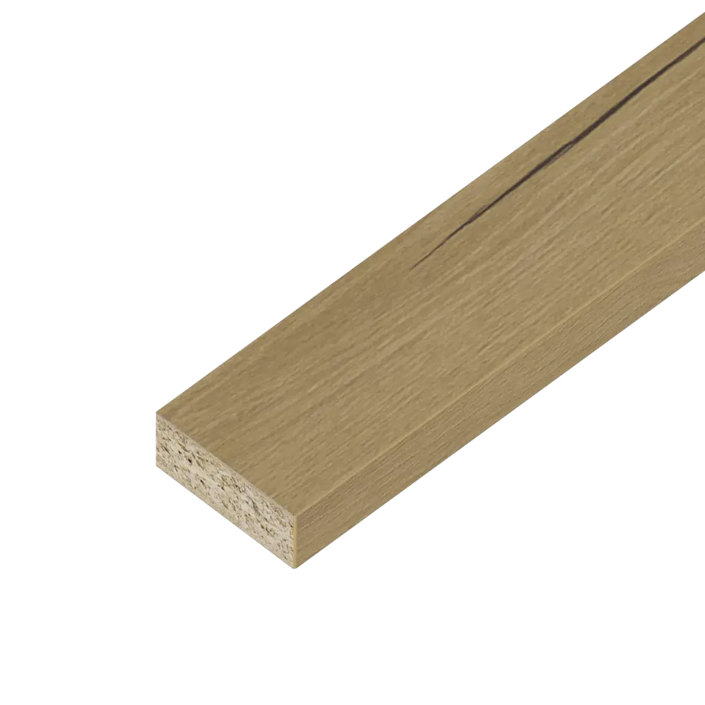 Кухонный карниз Верея 200x4 см KONSENSA ЛДСП цвет коричнево-золотистый STLM-2187018 - Вид №2