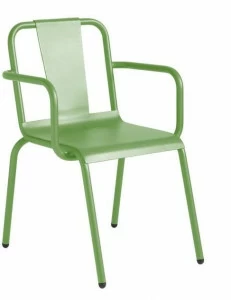 iSimar Садовый стул из алюминия с подлокотниками Napoles 8043