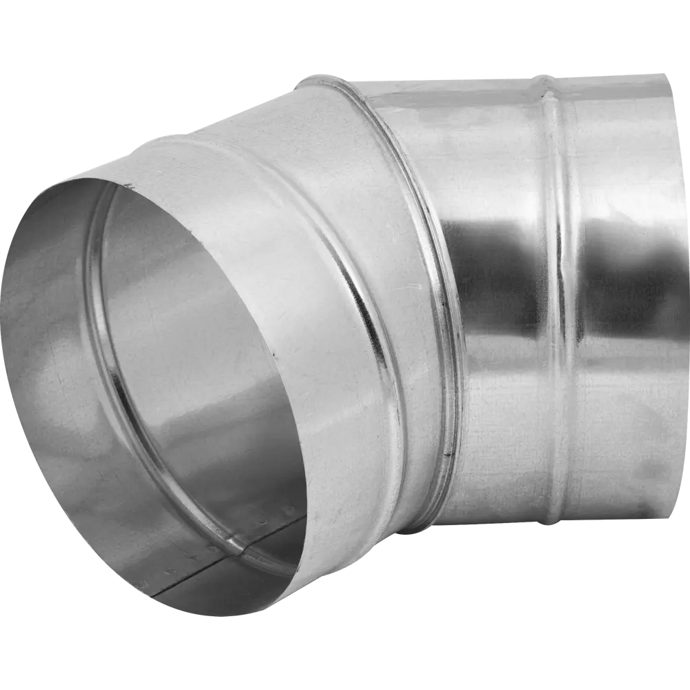 Отвод для круглых воздуховодов Ore D200 мм 45 градусов металл STLM-2168240