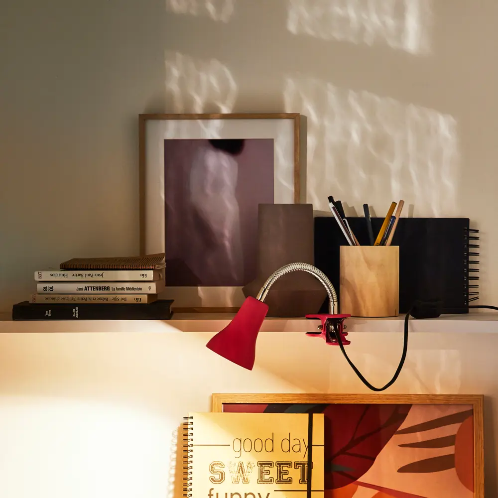 INSPIRE Salta — регулируемая настольная лампа на прищепке 84756122 STLM-0911942