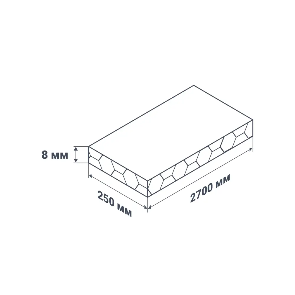 Стеновая панель ПВХ Сланец бежевый 2700x250x8 мм 0.675 м² 81944697 STLM-2165484 Santreyd  - Вид №3