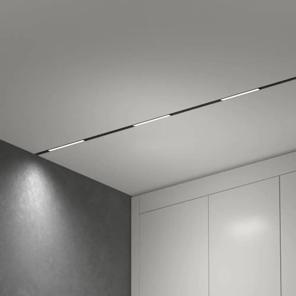 Трековый светильник линейный Elektrostandard Slim Magnetic светодиодный 10 Вт магнитный черный регулируемый белый свет STLM-2051907 - Вид №3