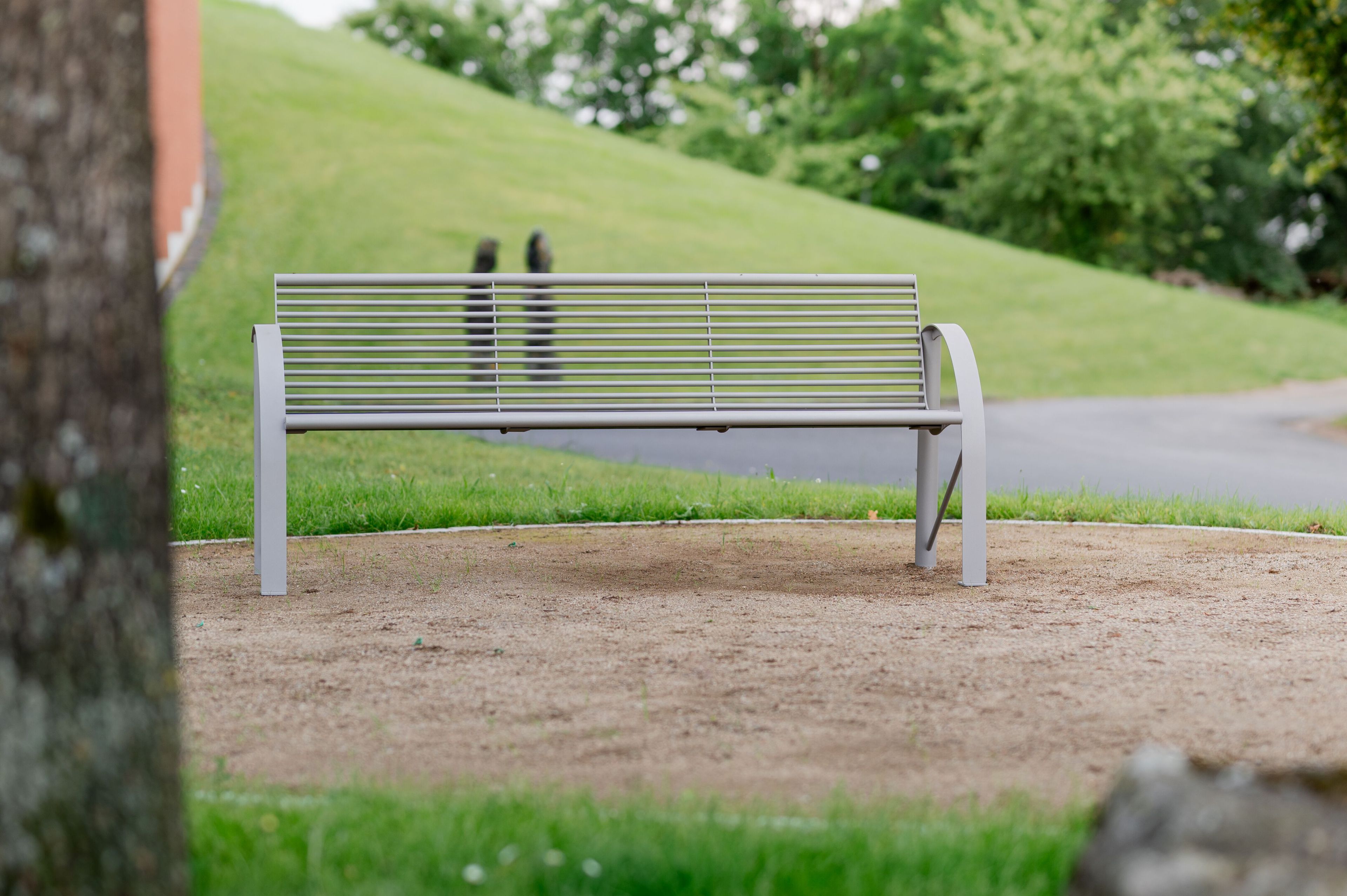 Скамья из нержавеющей стали со встроенным освещением BENKERT BANKE Siardo ARCH-00028607 - Вид №2