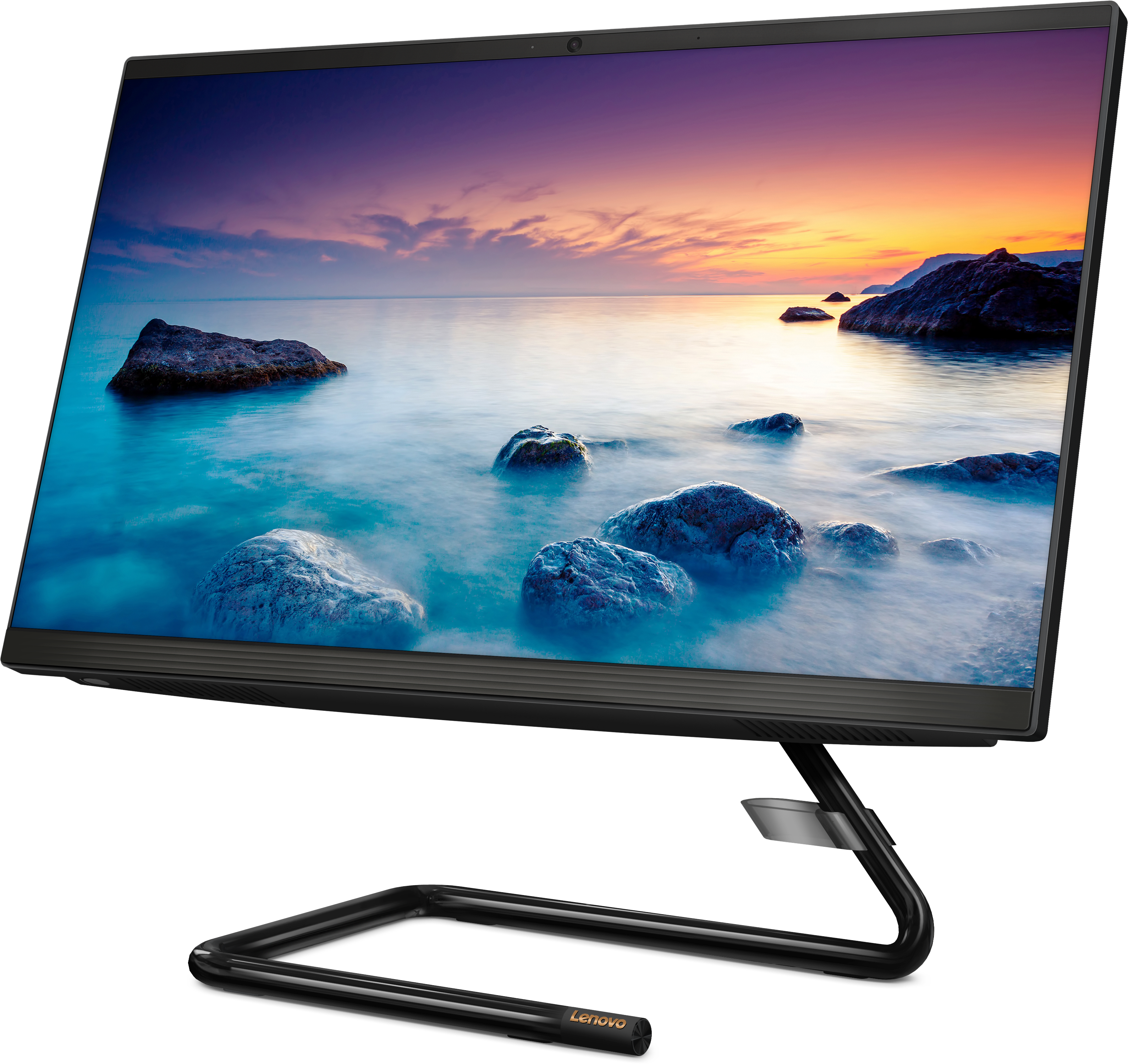 F0EX0013RK ideacentre aio 3 22ada05 21.5"(1920x1080)/amd ryzen 5 3500u(2.1ghz)/8192mb/1000gb/dvdrw/int:amd radeon vega 8 /bt/wifi/war 1y/5.28kg/black/dos + клавиатура, мышь usb Lenovo Santreyd  - Вид №4