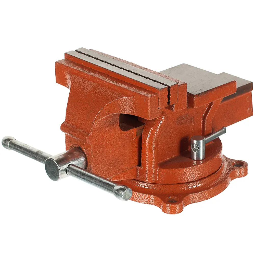 Тиски слесарные поворотные Sparta 186255, с наковальней, 125 мм STLM-2151058