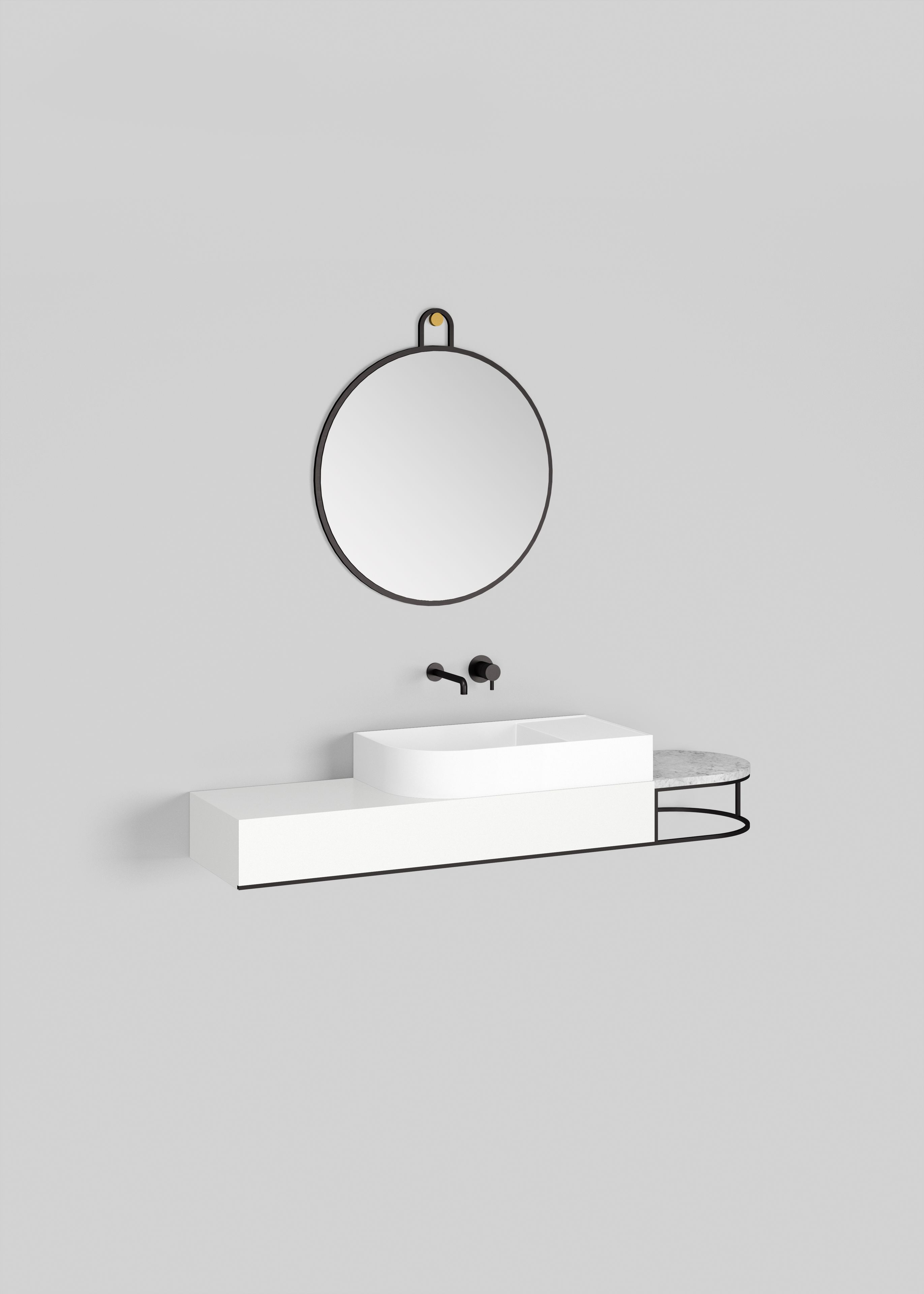 Прямоугольная раковина Livingtec® с столешницей Ex.T Nouveau ARCH-00148092 - Вид №4