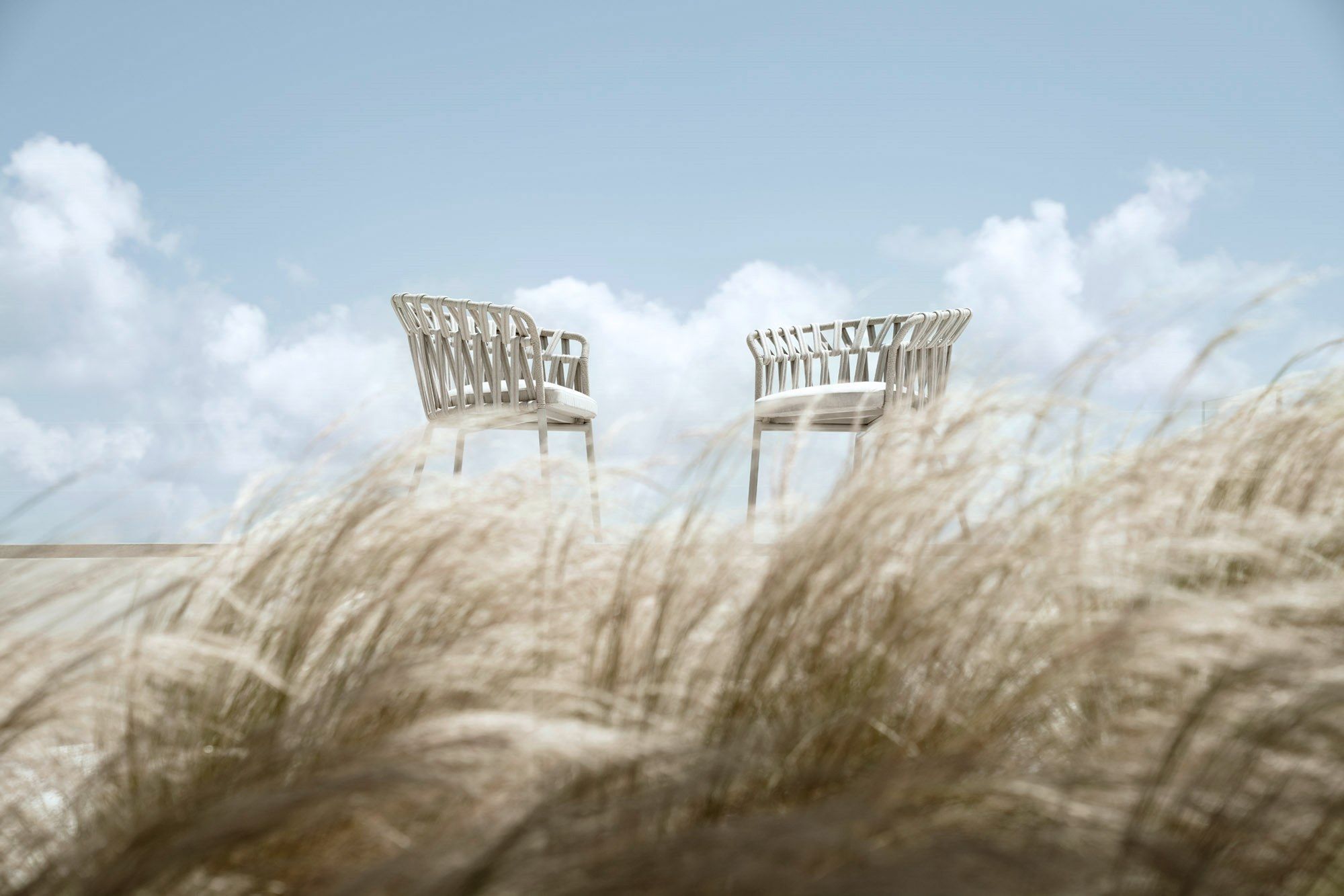 Алюминиевый стул с порошковым покрытием с подлокотниками Varaschin Emma Cross ARCH-00084415 - Вид №8