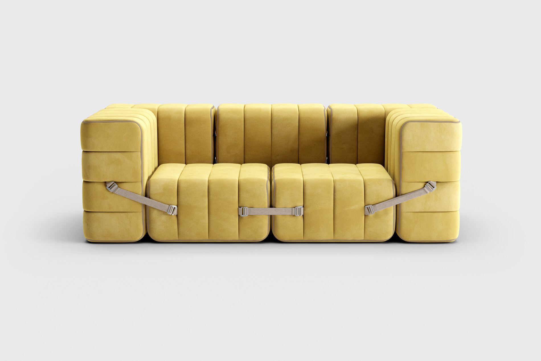 2-местный модульный тканевый диван AMBIVALENZ Curt ARCH-00014104