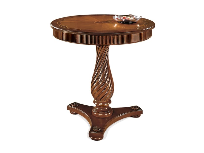 Круглый деревянный стол для гостиной SCAPPINI & C 35th Anniversary ARCH-00125950