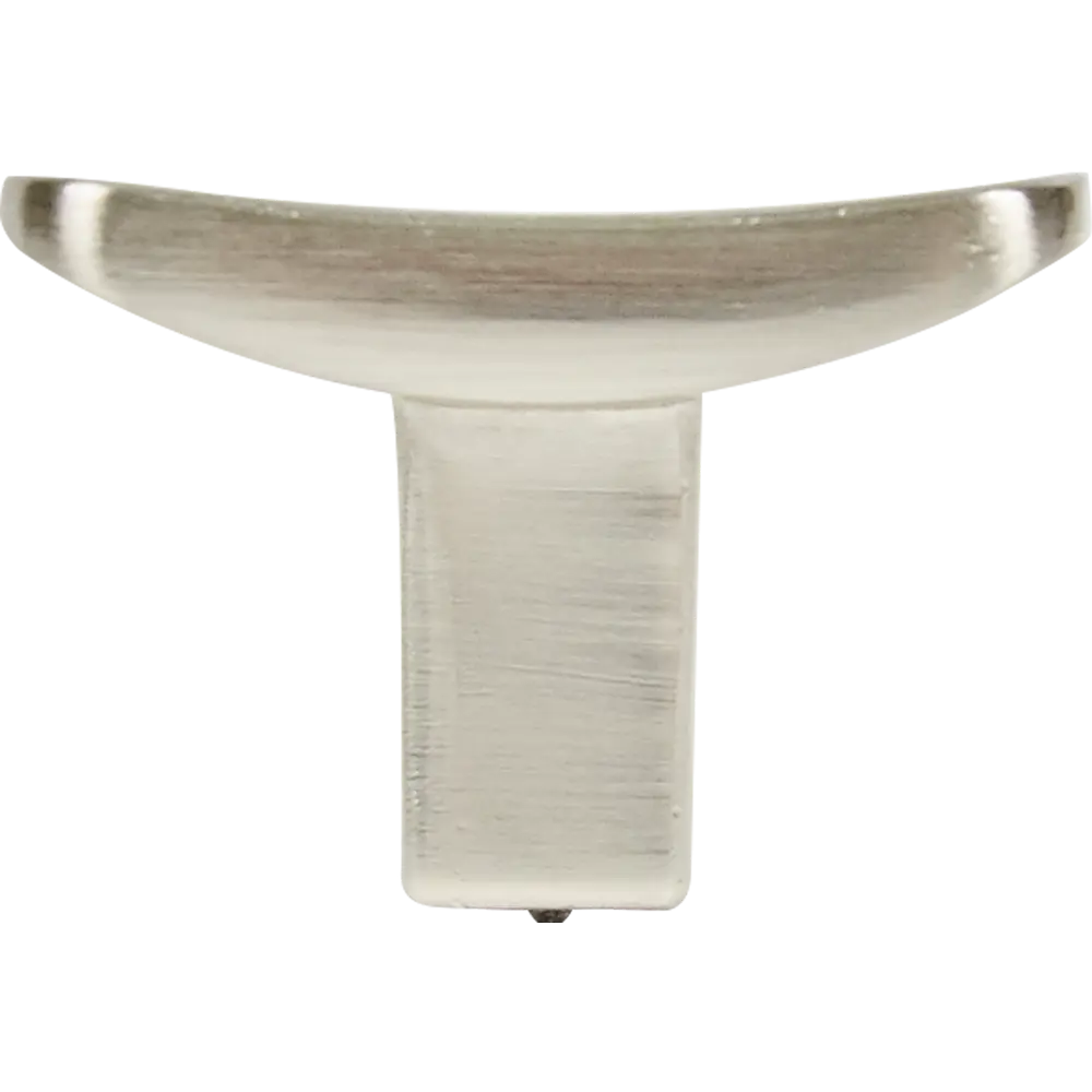 Ручка-кнопка мебельная Inspire Maiko 300 мм, цвет белый/серебристый, 2 шт STLM-2185271 - Вид №1