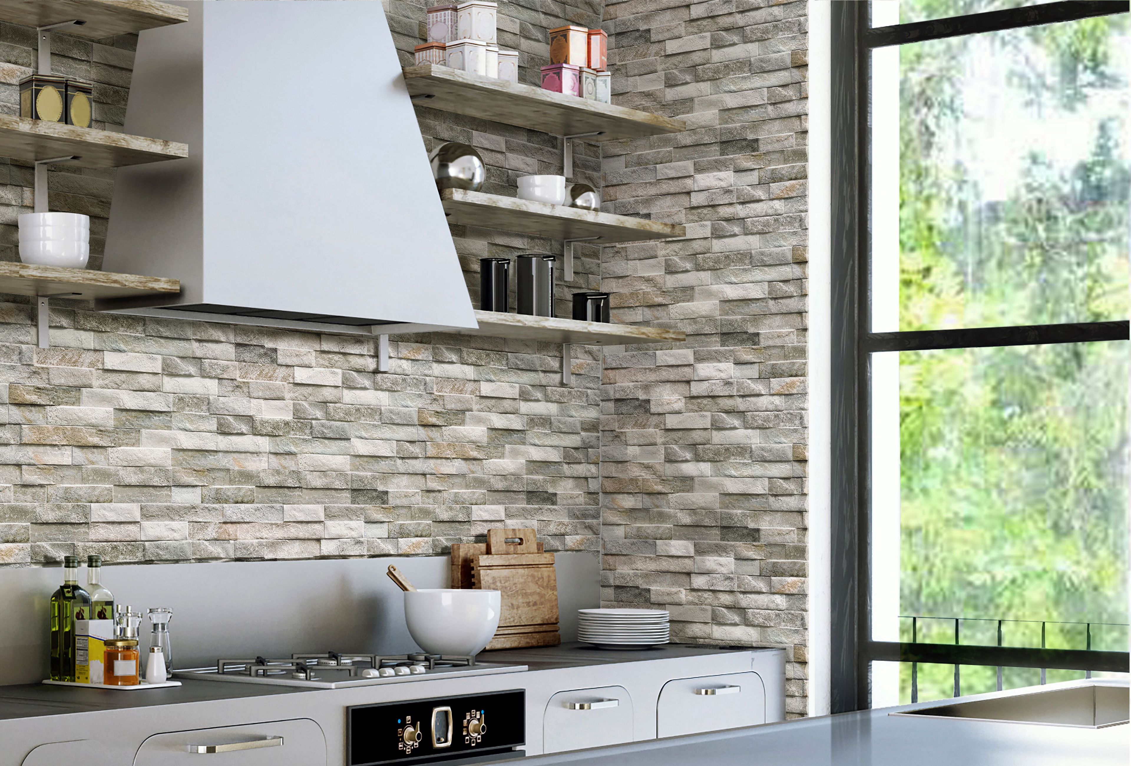 Керамогранит с эффектом камня KERADOM ROCK ARCH-00131833 - Вид №4