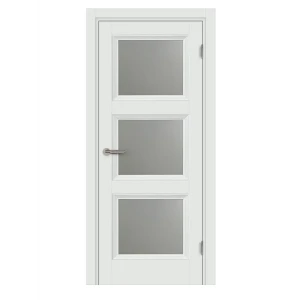 Комплект двери Трилло со стеклом 70x200 см Hardflex белый без доборов