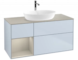 Villeroy&Boch Тумба под раковину Прямоугольная версия F823HHHA Finion Cloud Matt Lacquer