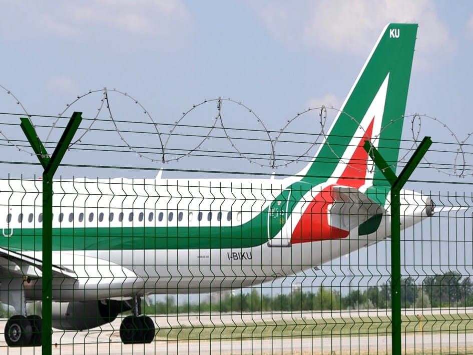 Изогнутые столбы для безопасности Ferro Bulloni колючая проволока, изогнутые столбы и концертина ARCH-00031496 - Вид №6