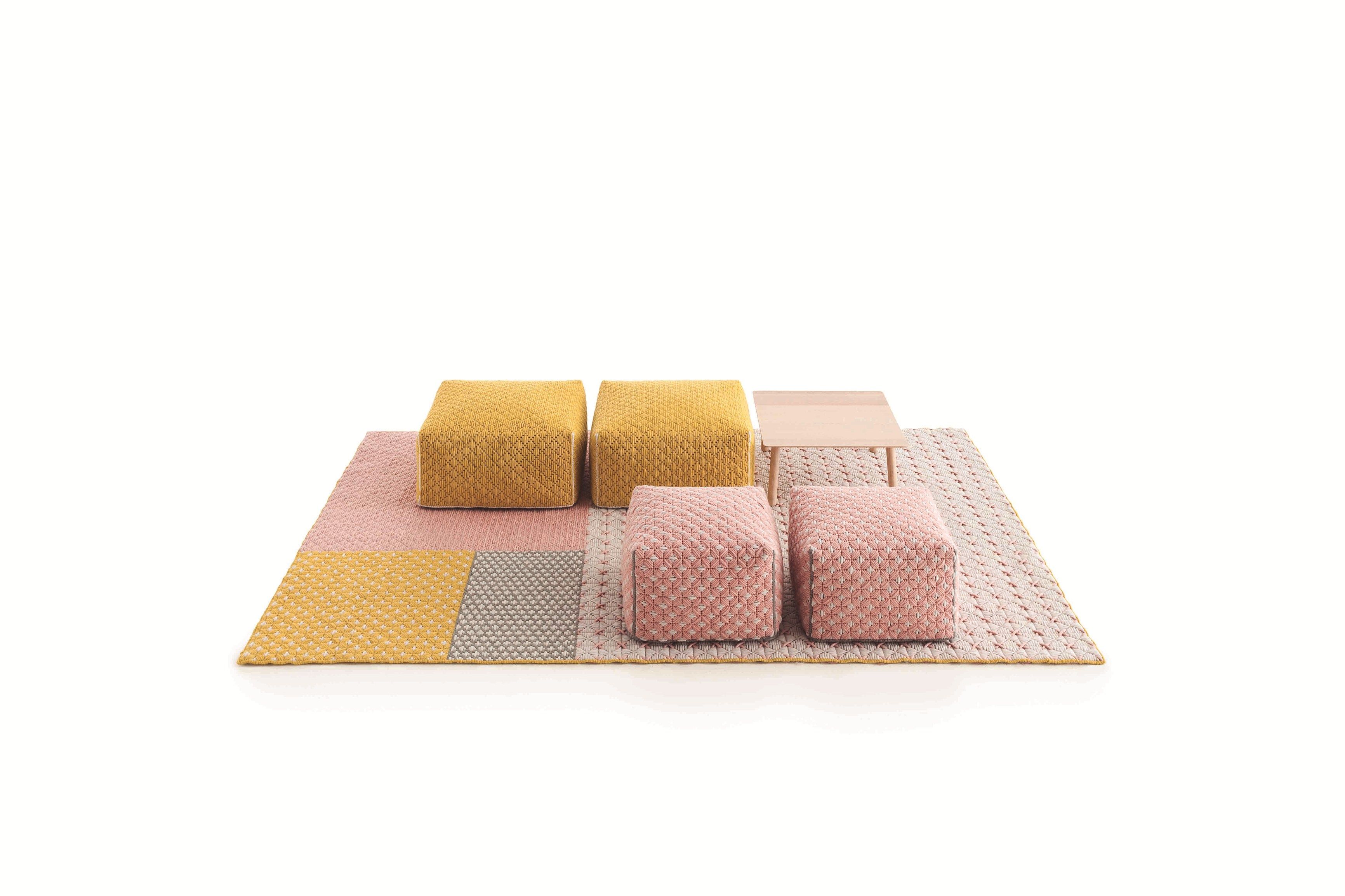 Прямоугольный ковер ручной работы из ткани GAN Silaï ARCH-00103936 - Вид №15