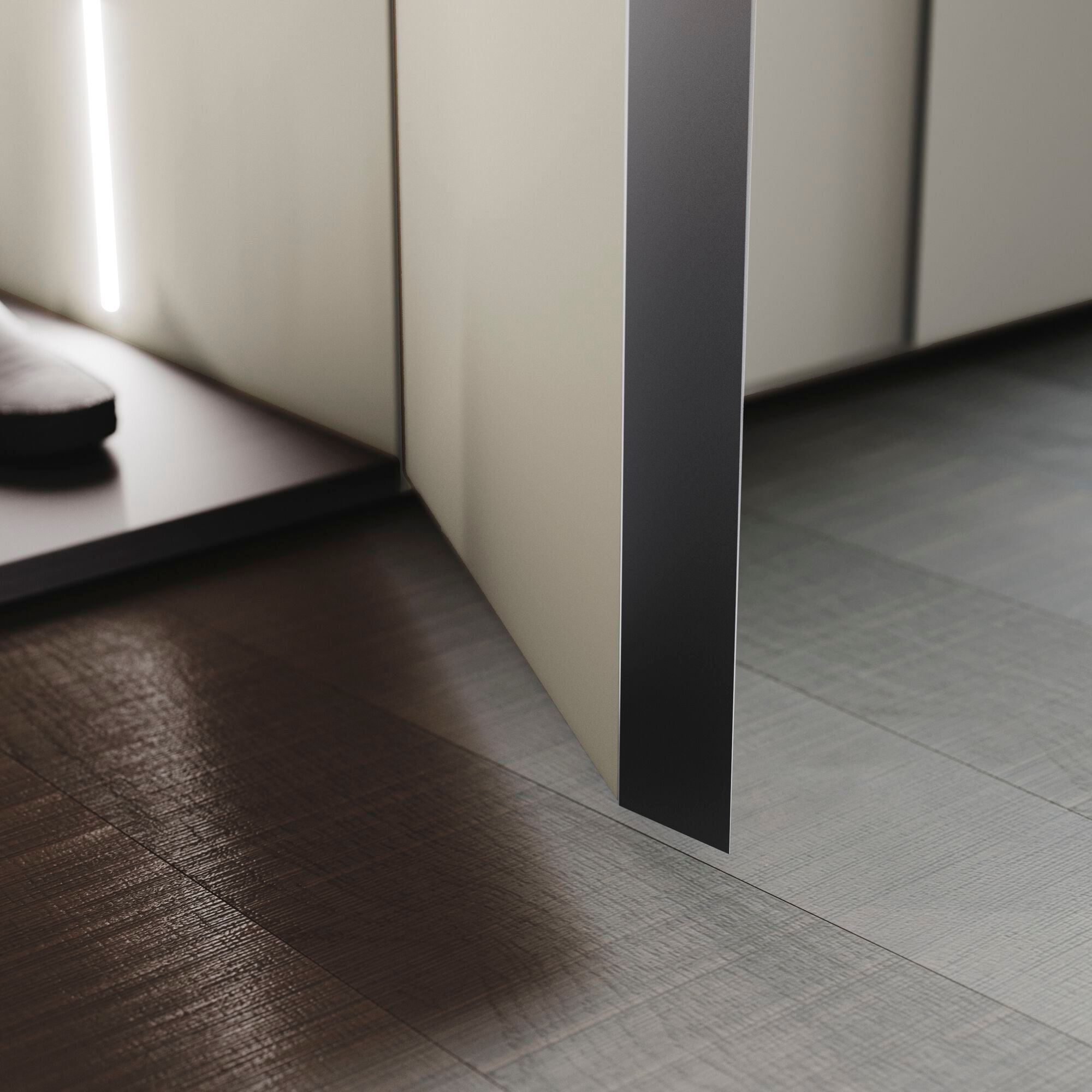 Модульный шкаф с зеркалом на заказ Guzzini & Fontana WAVE ARCH-00048736 - Вид №3