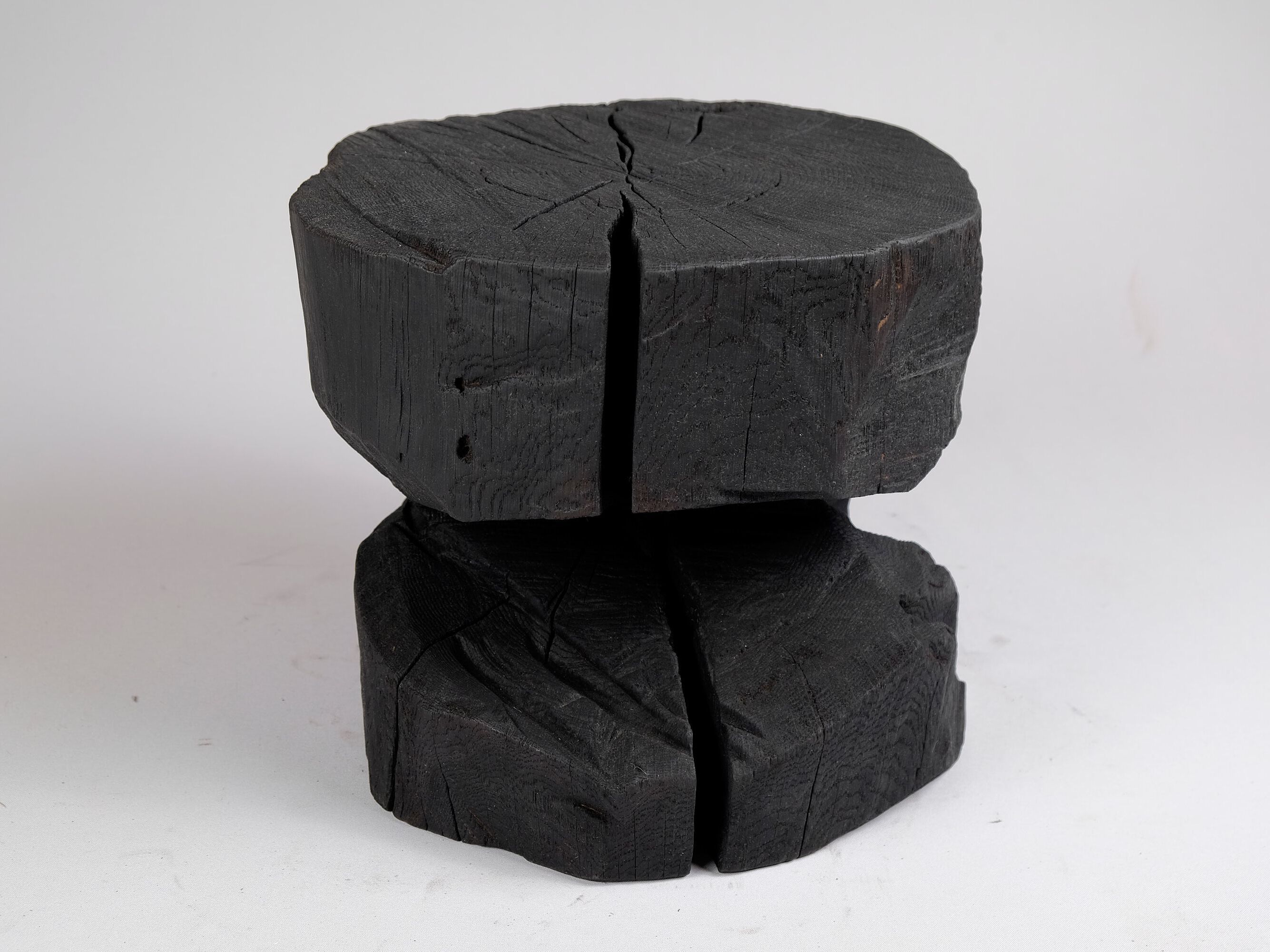 Круглый журнальный столик из дуба Logniture Jownik ARCH-00092842 - Вид №7