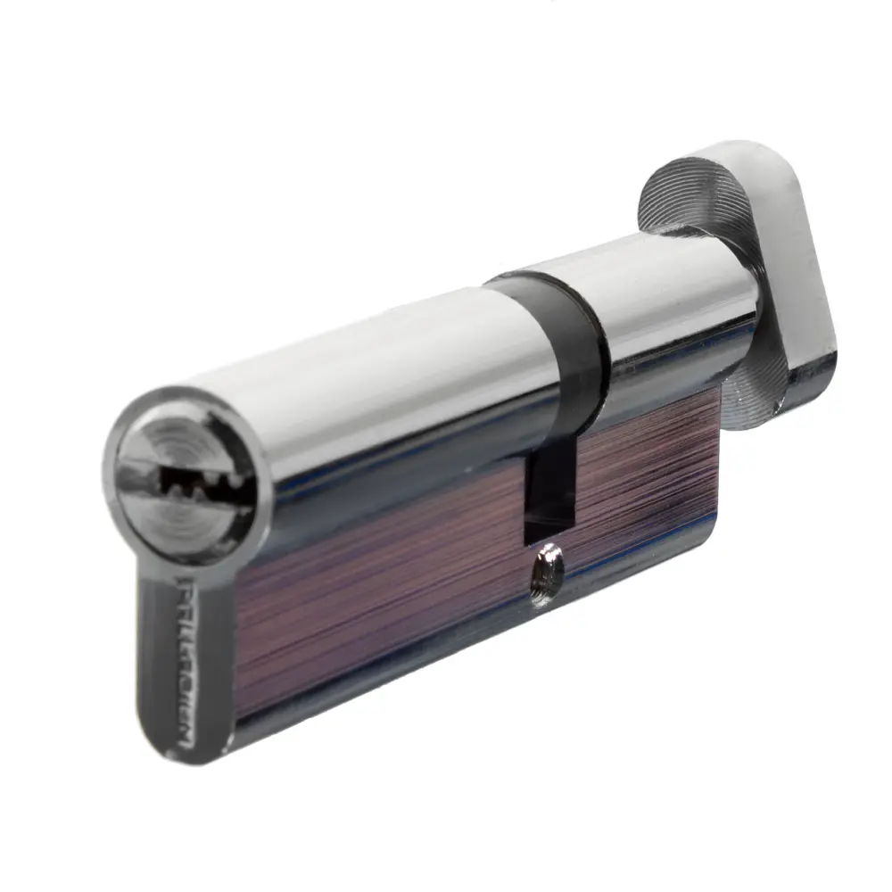 Цилиндр ключ/вертушка 35x55 хром, 90 C BK CP PALLADIUM STLM-2143884