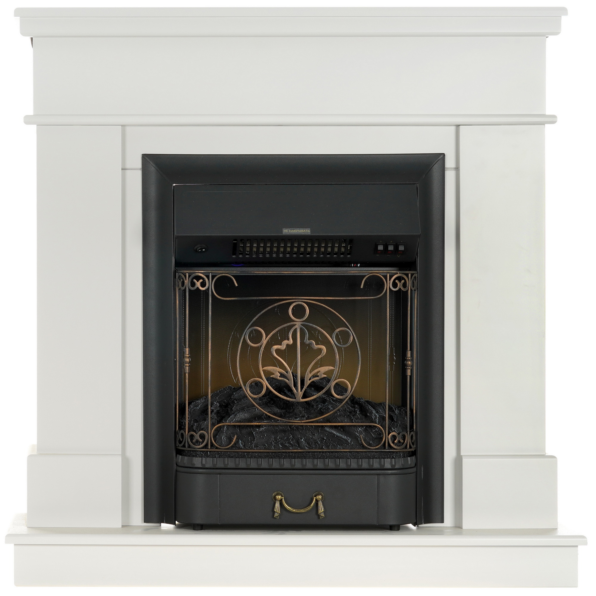 9022150 Каминокомплект RealFlame SELENA STD GR-P712 + MAJESTIC BL STDN-0104687 - Вид №2